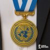 Golden Printed Medal
